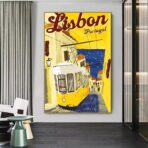 affiche vintage portugal