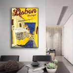 affiche vintage portugal