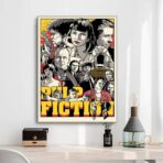 affiche vintage pulp fiction
