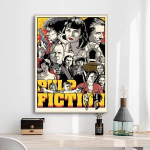 affiche vintage pulp fiction