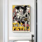 affiche vintage pulp fiction