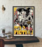 affiche vintage pulp fiction