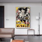 affiche vintage pulp fiction