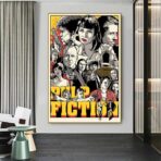 affiche vintage pulp fiction