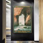 affiche vintage quiberon