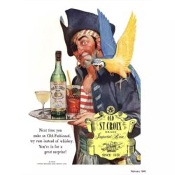 affiche vintage rhum