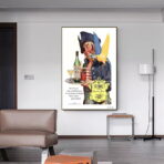 affiche vintage rhum