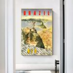 affiche vintage rio