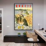 affiche vintage rio