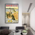 affiche vintage rio