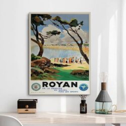 affiche vintage Royan