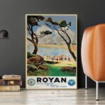affiche vintage Royan