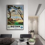 affiche vintage Royan