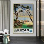 affiche vintage Royan