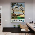 affiche vintage Royan