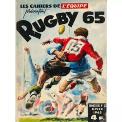 affiche vintage rugby