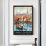 affiche vintage Saint-Malo