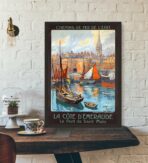 affiche vintage Saint-Malo
