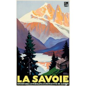 vintage poster savoie