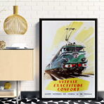 affiche vintage sncf
