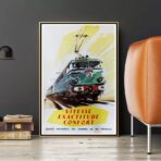 affiche vintage sncf