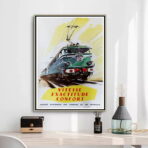 affiche vintage sncf