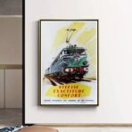 affiche vintage sncf