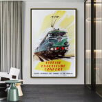 affiche vintage sncf