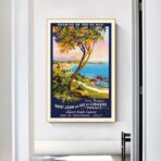affiche vintage st jean de luz