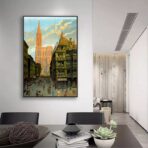 affiche vintage strasbourg