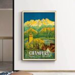 affiche vintage suisse