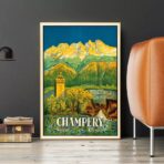 affiche vintage suisse