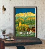 affiche vintage suisse