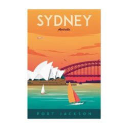 affiche vintage sydney