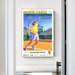 affiche vintage tennis