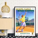 affiche vintage tennis