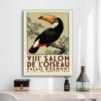 affiche vintage toucan