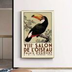 affiche vintage toucan