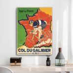 affiche vintage tour de france
