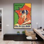 affiche vintage tour de france
