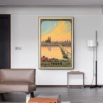 affiche vintage Tours