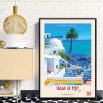 affiche vintage tunisie
