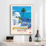 affiche vintage tunisie