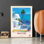 affiche vintage tunisie