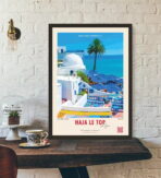 affiche vintage tunisie