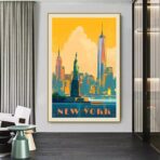 affiche vintage usa