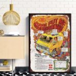 affiche vintage van