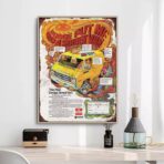 affiche vintage van