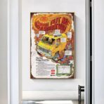 affiche vintage van