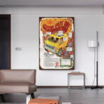 affiche vintage van